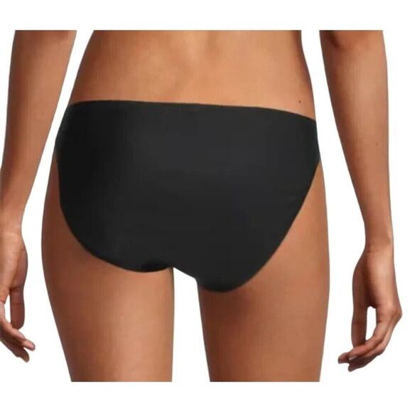 Decree Bikini Bottom Womens 3XL Black Hipster Swimsuit Medium Coverage Beach NEW - Picture 3 of 14